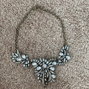 Jcrew Rhinestone statement necklace